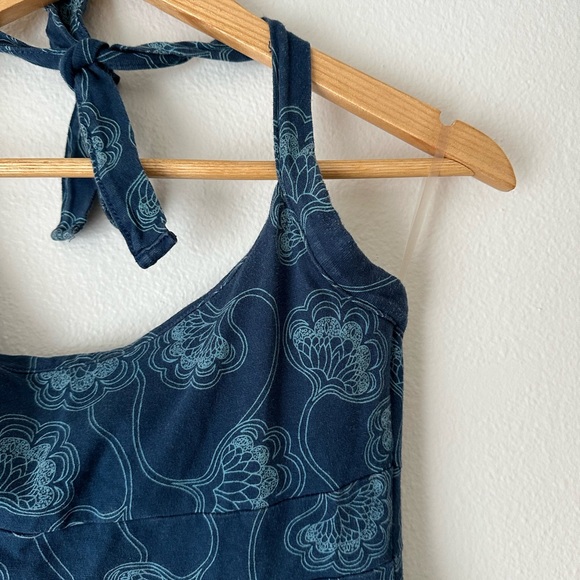 Patagonia Iliana Halter Sun Dress Blue Small - Picture 3 of 6
